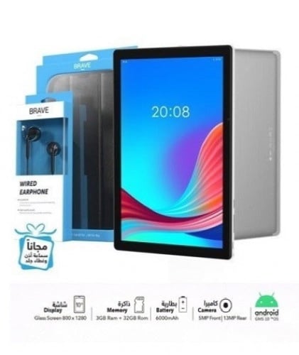 تابلت بريف 10انش بذاكرة32قيقا ورام3قيقا 4جي بطارية...