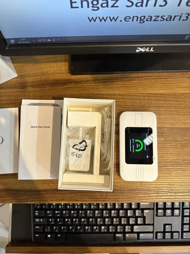 تقسيط راوتر هواوي سويلينك متنقل SRT875 5G ببطارية...