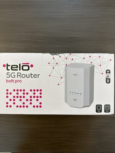 راوتر تيلو بولت برو 5G منزلي بتقنية واي فاي 6 يدعم...