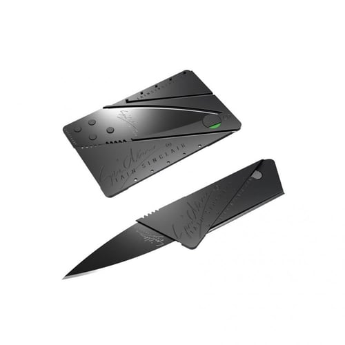 سكين بطاقة بحجم بطاقة الصراف فزعتك في الرحلات