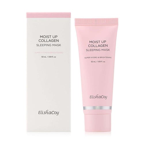 قناع النوم بالكولاجين لترطيب البشرة من ايليشاكوي -...