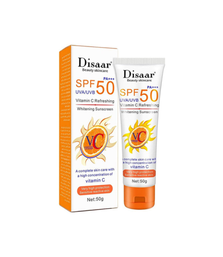 كريم واقي الشمس مع فيتامين سي بعامل حماية SPF50 من...