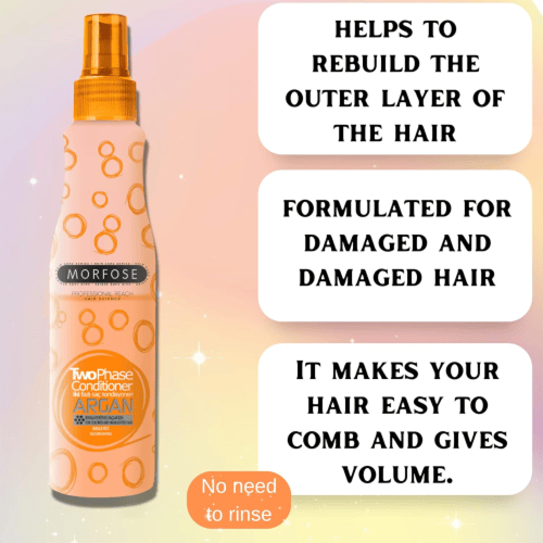 مورفوس بخاخ بلسم بالأرغان بمرحلتين للشعر - 220 مل