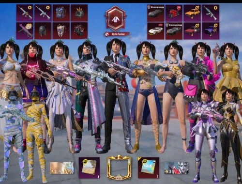 حساب ببجي نسخه عالميه