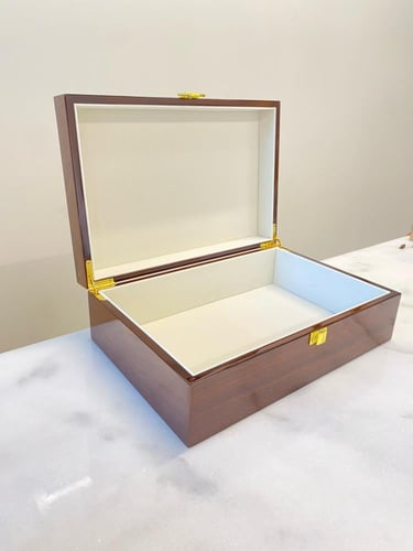 صندوق بخور خشبي - سعة ١ كيلو