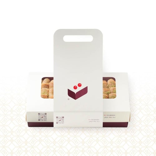 بوكس رولات كنافة حشوات منوعة 55 قطعة