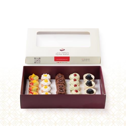 بوكس حلا فرنسي متنوع 24 قطعة
