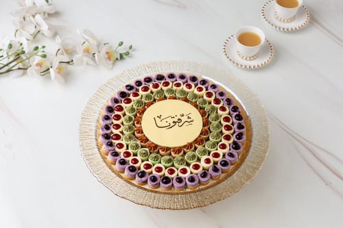 صينية كريستال تايني تشيز كيك - 104 قطعة