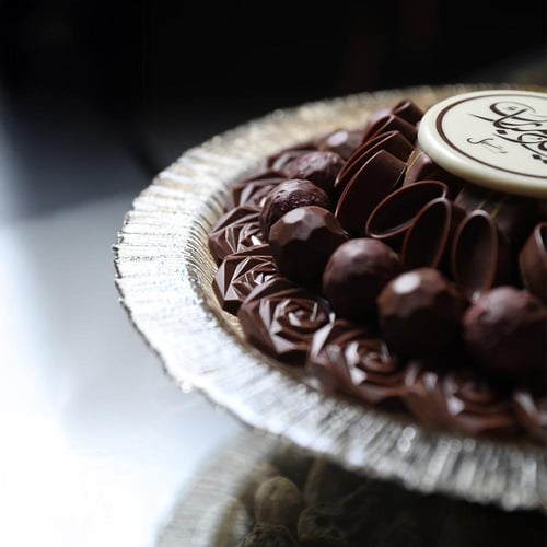 صينية كريستال شوكولاتة بلجيكي - 1 كيلو