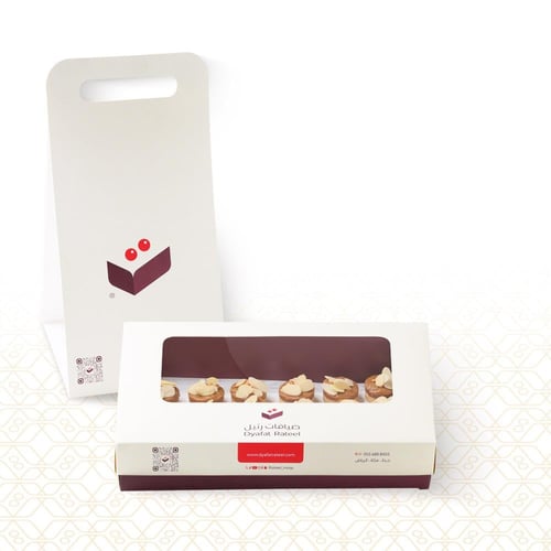 بوكس ميني تشيز كيك التمر - 24 قطعة