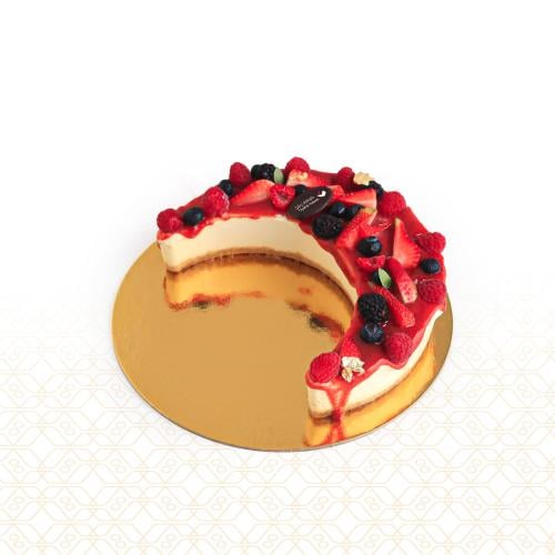 تشيز كيك الفواكه رمضان - 9 انش