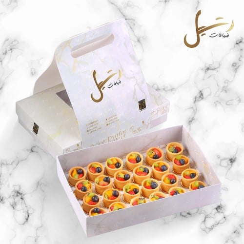 بوكس تارت الفواكه - 24 قطعة