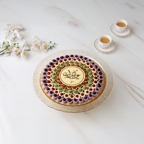 صينية كريستال تايني تشيز كيك - 104 قطعة