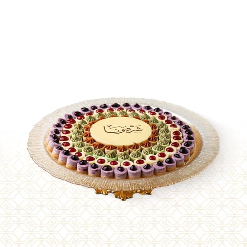 صينية كريستال تايني تشيز كيك - 104 قطعة