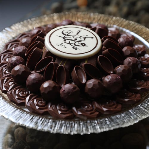 صينية كريستال شوكولاتة بلجيكي - 1 كيلو