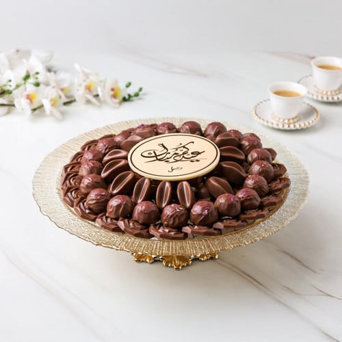 صينية كريستال شوكولاتة بلجيكي - 1 كيلو