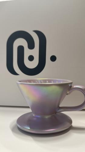 Pink ceramic cup 01