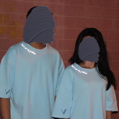 Light blue Oversize T-shirt