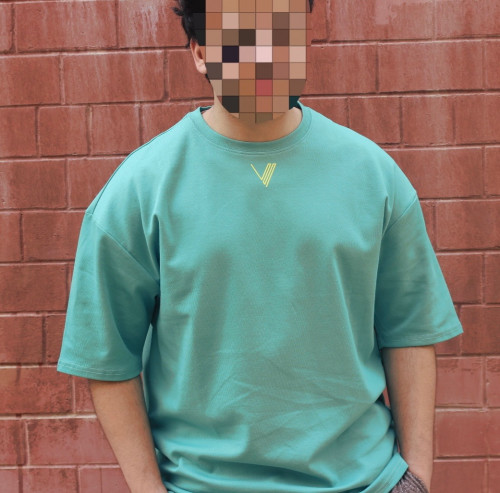 Turquoise Oversize T-shirt