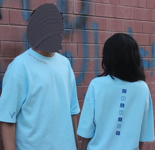 Light blue Oversize T-shirt