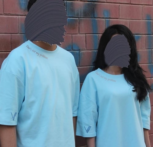 Light blue Oversize T-shirt