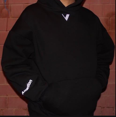 Black Oversize Hoodie