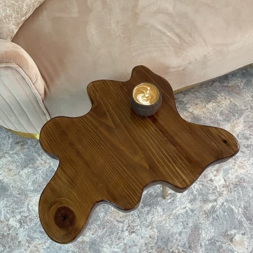 طاولة خدمة بلون متوسط (النجمة)
