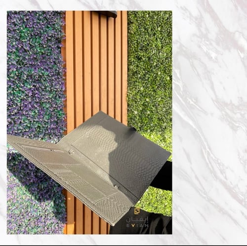 فولدر دوامات- رمادي