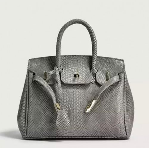 حقيبة بيركن - رمادي