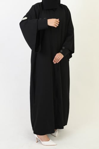 عباية كلوش - قماش كريب سعودي (04)