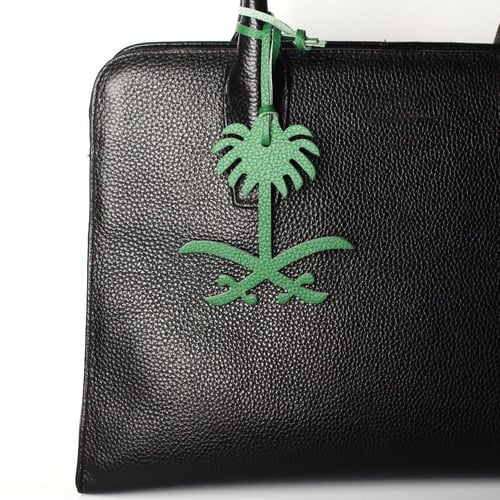 تعليقة جلد طبيعي