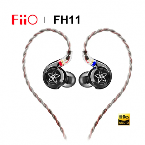 FiiO FH11 1DD+1BA Hybrid Driver In-ear Earphone IE...