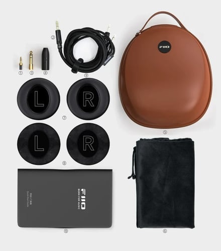 FiiO FT5 HiFi Audio 90mm Planar Magnetic Headphone...