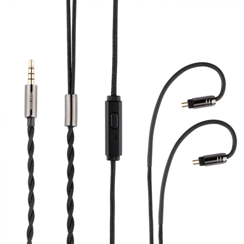 كيبل 2pin 0.78 - مع مايك - من شركة Tripowin