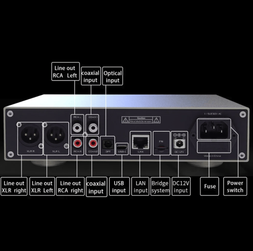 Gustard Audalytic AH90 Headphone Amplifier Streame...