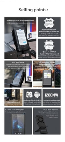 FiiO M15S Music Player