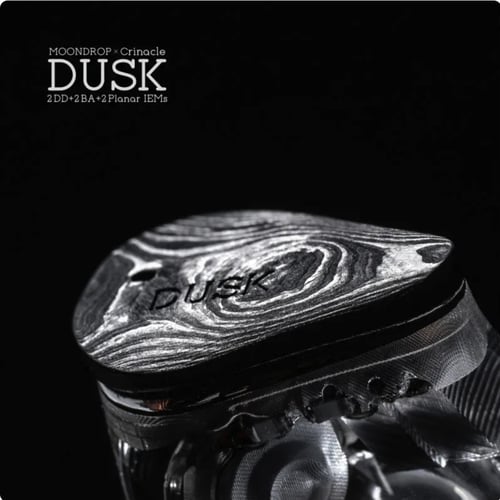 Moondrop x Crinacle Dusk IEMs 2DD+2BA+2Planar Earp...