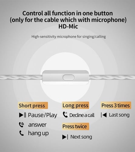 KZ D-Fi - مستويات متعددة للبيس -النسخة بدون مايك I...