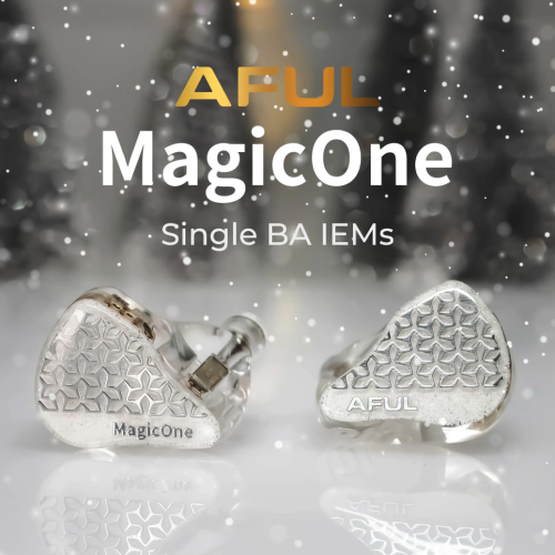 AFUL MagicOne Single BA Driver in-Ear Monitors, 1B...