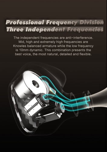 AUDIOSENSE AQ4 - لمحبي البيس IEM