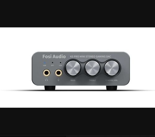 Fosi Audio K5 PRO USB Gaming DAC With Microphone H...