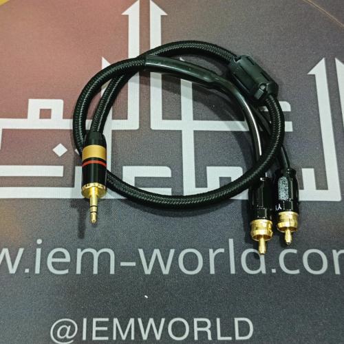 YYTCG 3.5mm to 2RCA