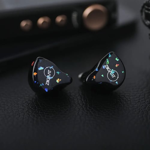 ZiiGaat Doscinco In Ear Monitor 2DD+3BA Hybrid Dri...