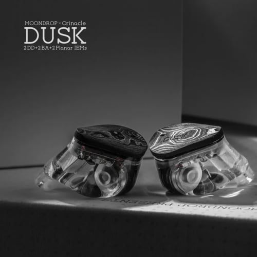 Moondrop x Crinacle Dusk IEMs 2DD+2BA+2Planar Earp...