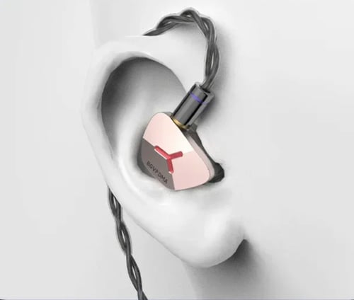 BGVP DMA 1DD+2BA+2BCD Hybrid IEMs HiFi PZT Bone Co...