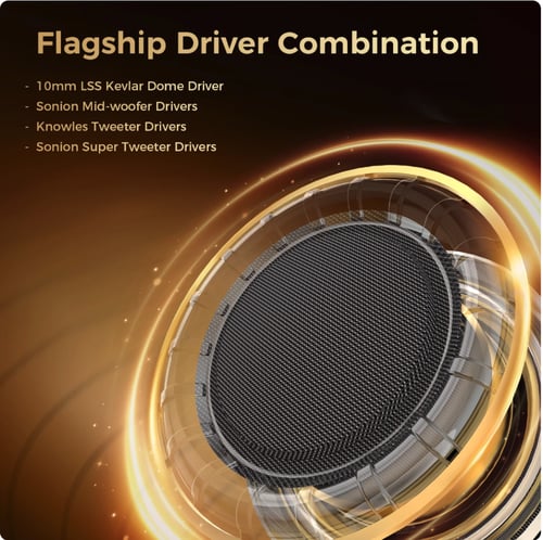 LETSHUOER SHUOER Cadenza 12 10mm DD+11 BA Drivers...