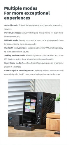 FiiO R7 Music Player & DAC AMP