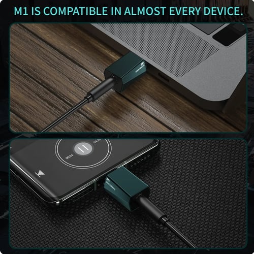 MUSEHIFI M1 Type-C to 3.5mm Decoding Amp/DAC 384kH...