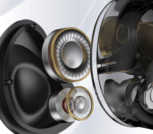 TRN MT4 2DD In-Ear Earphones with Dual Dynamic Dri...