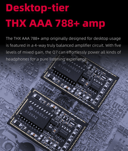 FiiO Q7 DSD512 MQA ES9038PRO Balanced Portable HiF...